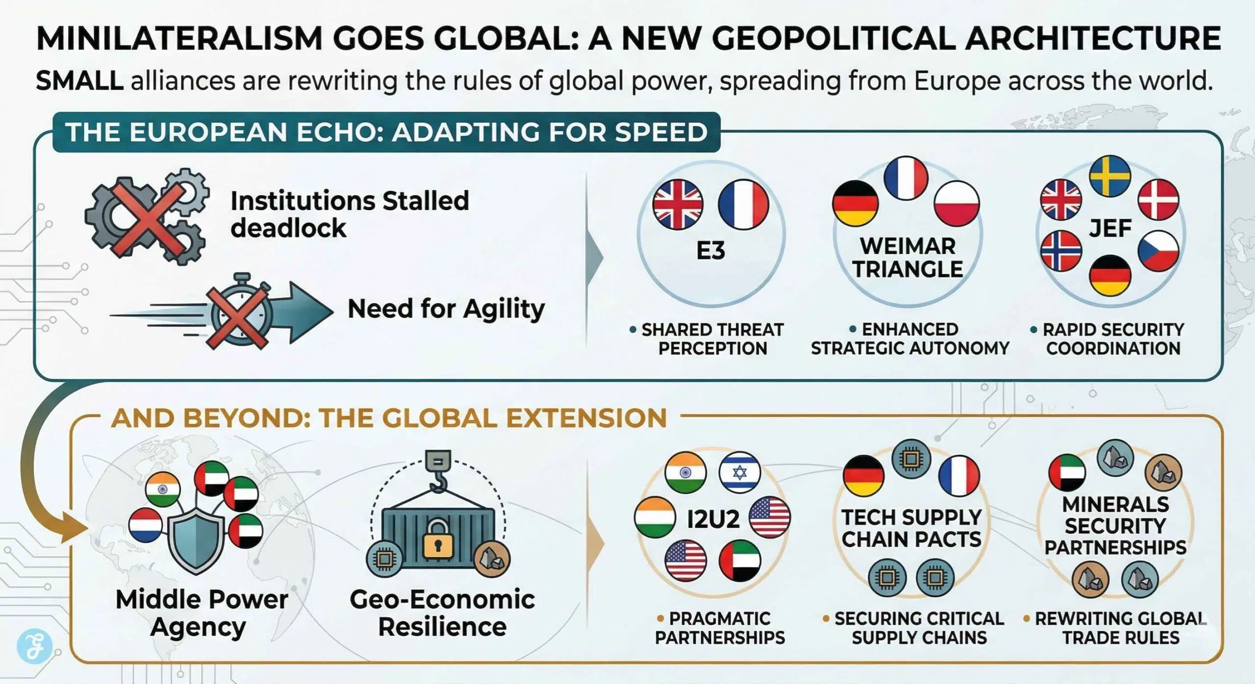 The European Echo and Beyond: Minilateralism Goes Global