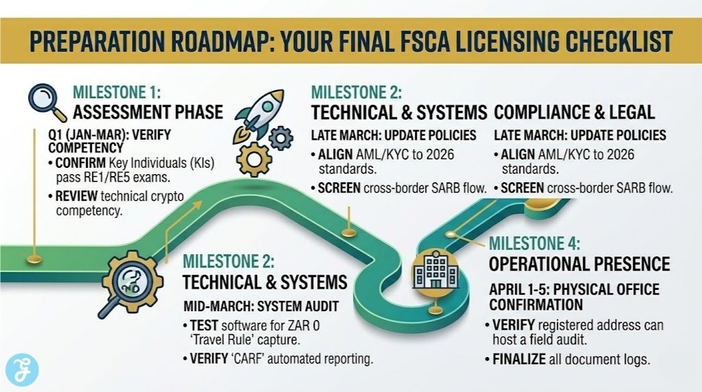 A detailed professional roadmap visualizing the sequential steps and key deadlines for essential end-of-year tax planning and optimization in the 2025/26 UK financial year, including unique requirements like finalizing medical reports for certain permit applications.
