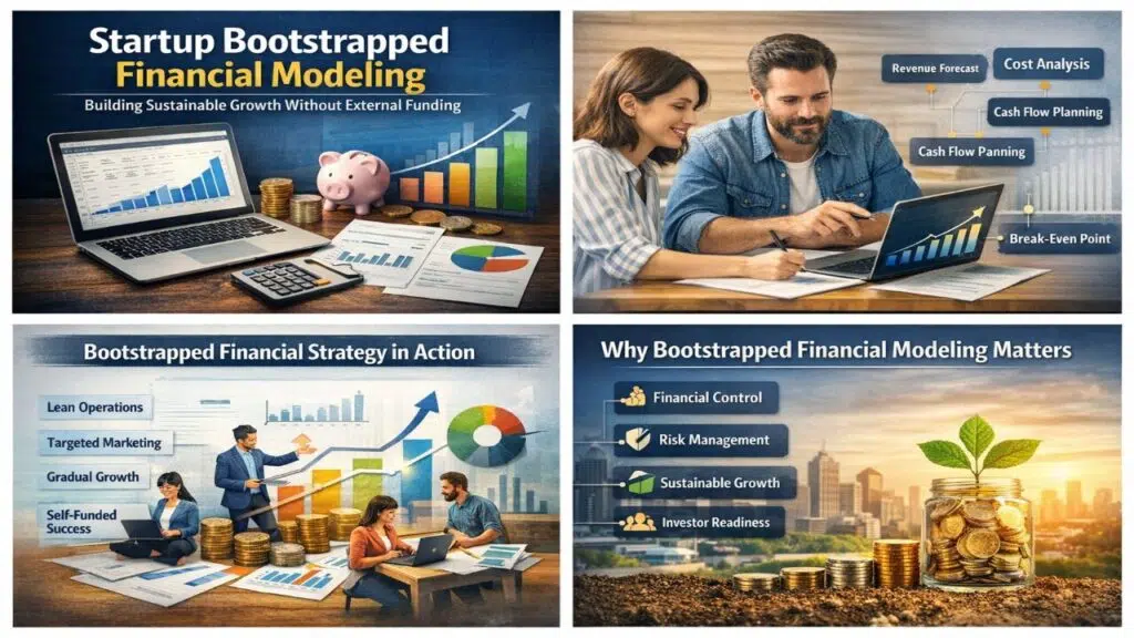 startup booted financial modeling