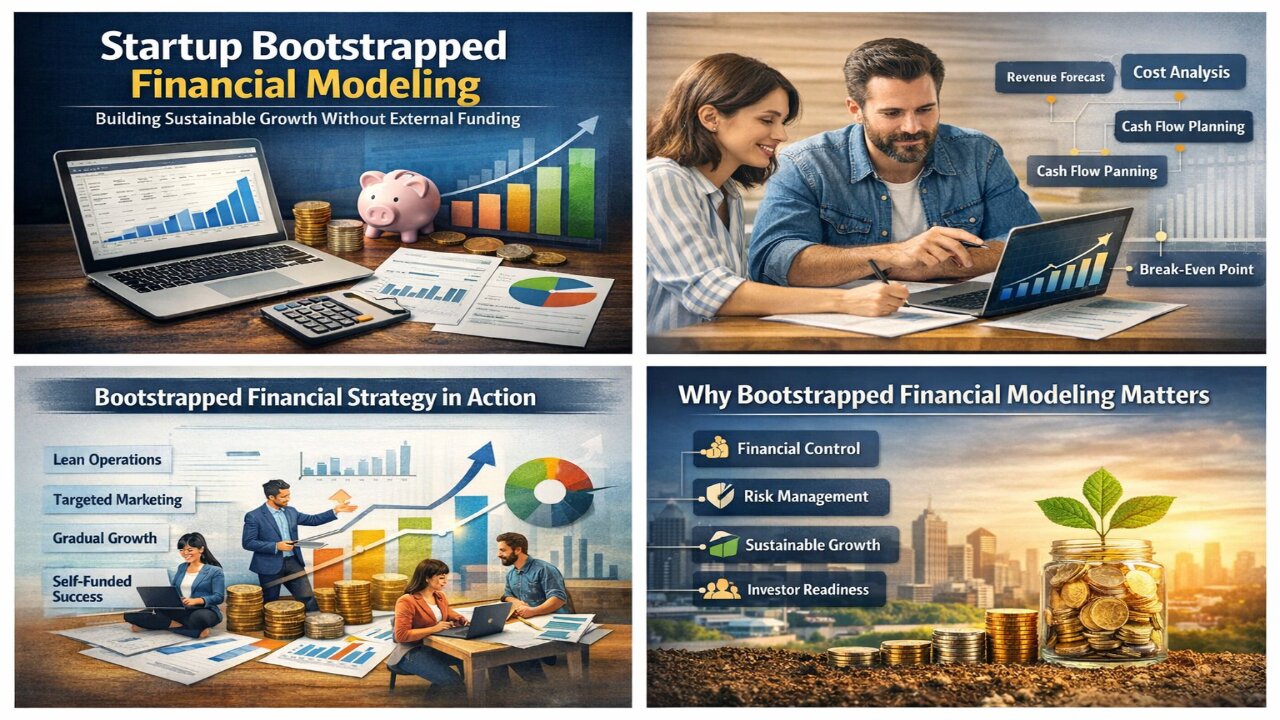 startup booted financial modeling