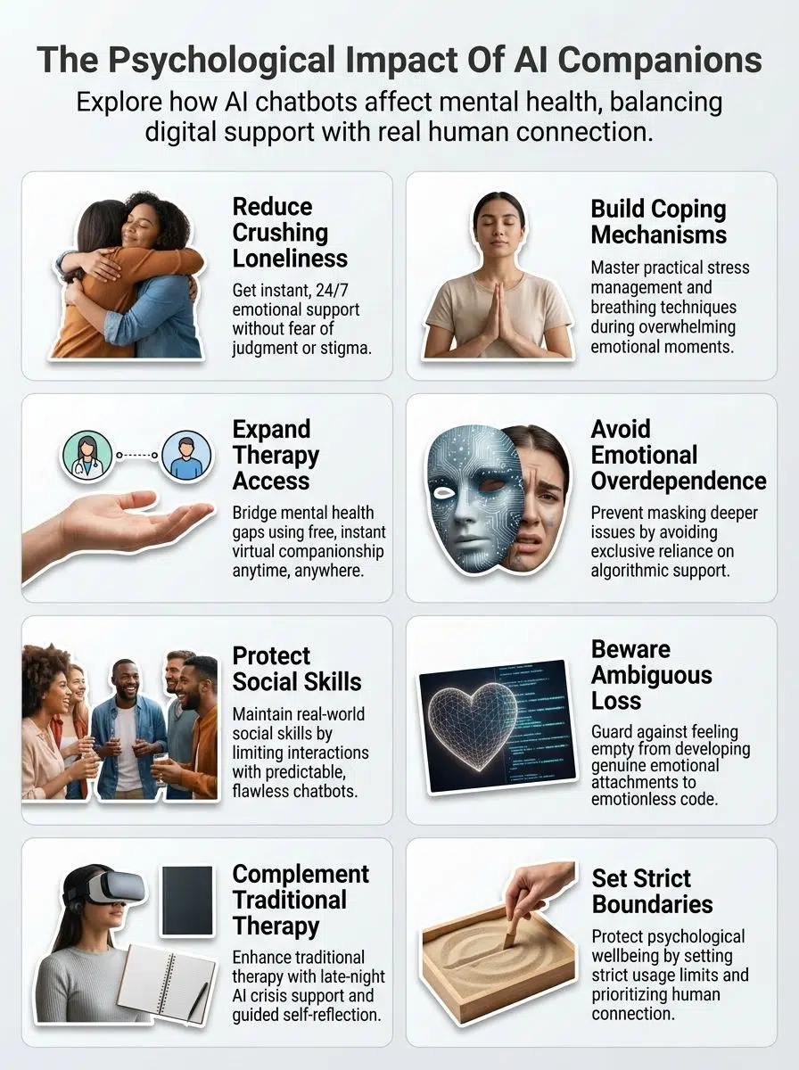 understanding Mental Health Impacts Of AI Companions