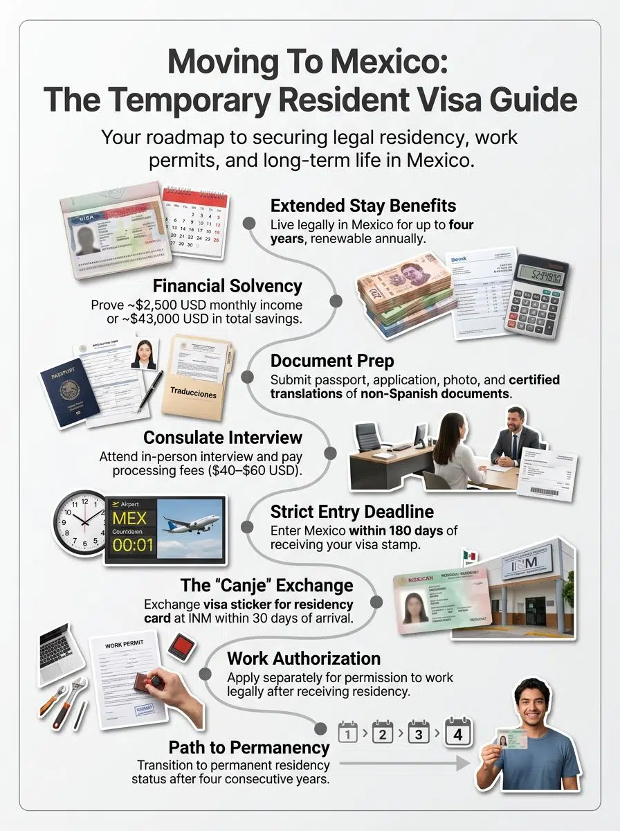 what is Mexico Temporary Resident Visa