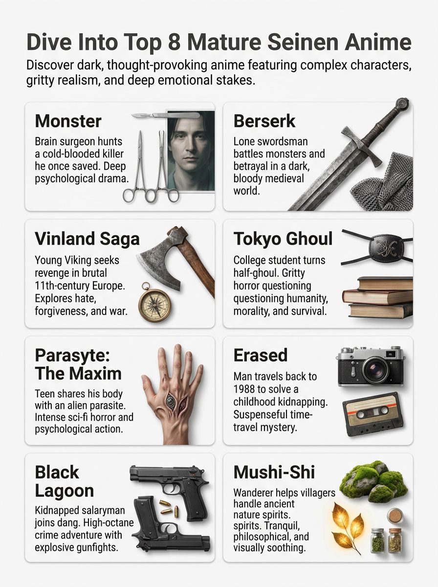 what is Top Seinen Anime