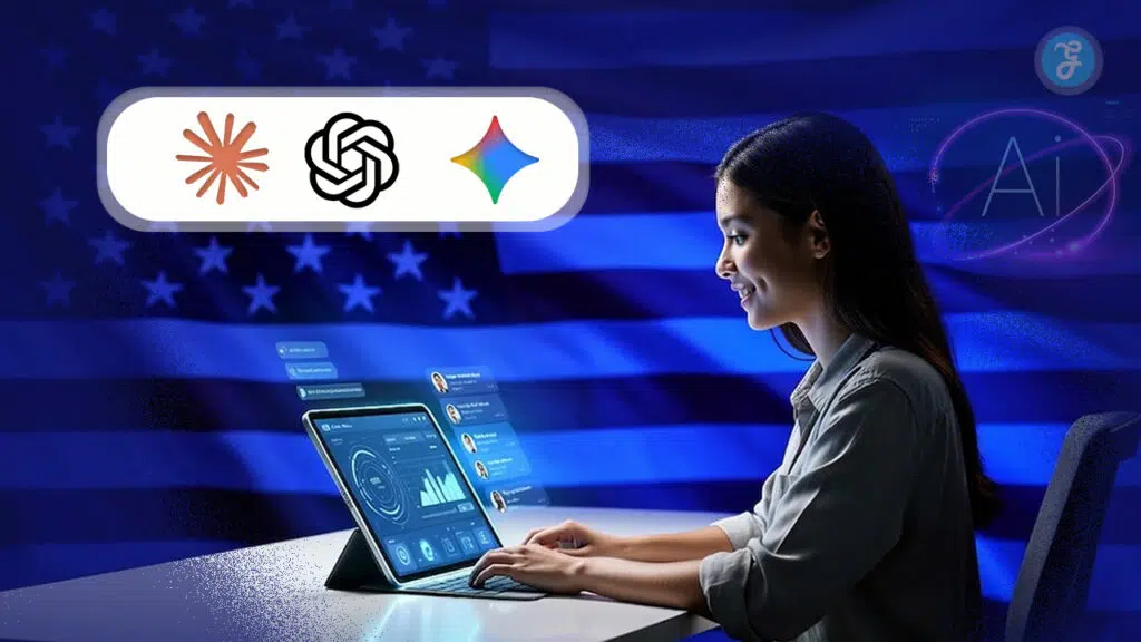 where Americans use Claude AI, ChatGPT, and Gemini the most