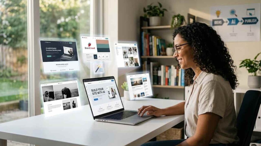 5 AI Website Builders That Make Creating a Site Easy