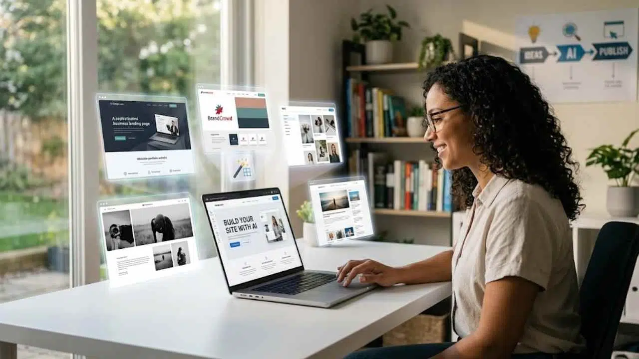 5 AI Website Builders That Make Creating a Site Easy