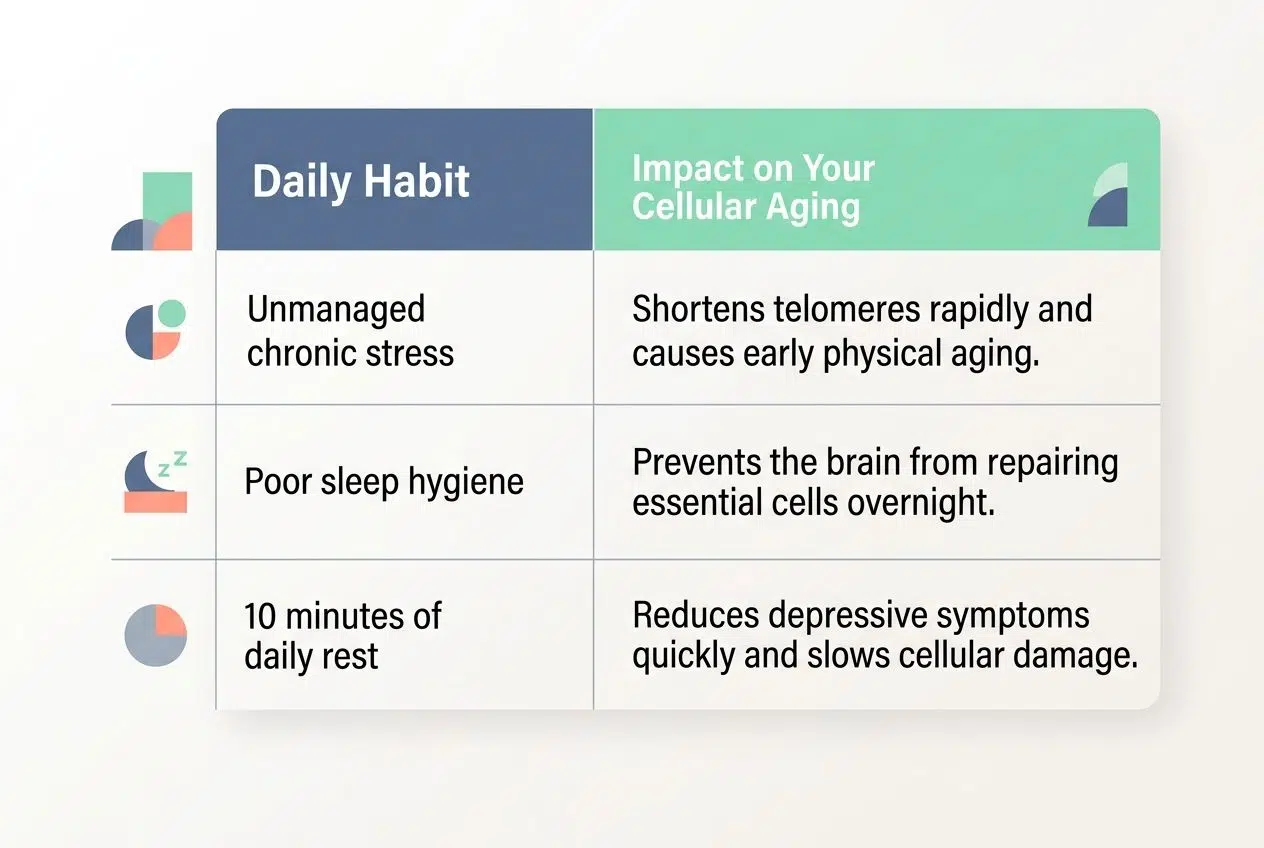 Accelerated aging and cognitive decline
