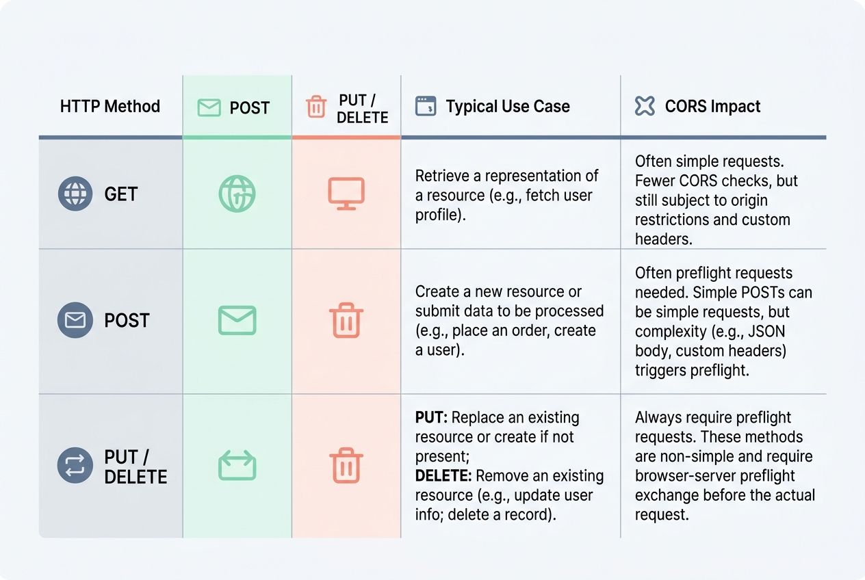 Access-Control-Allow-Methods cors errors