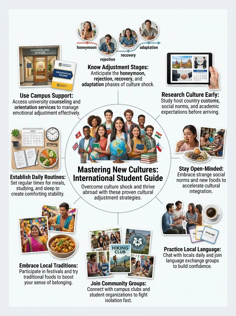 Adjusting To A New Culture studying abroad as a student