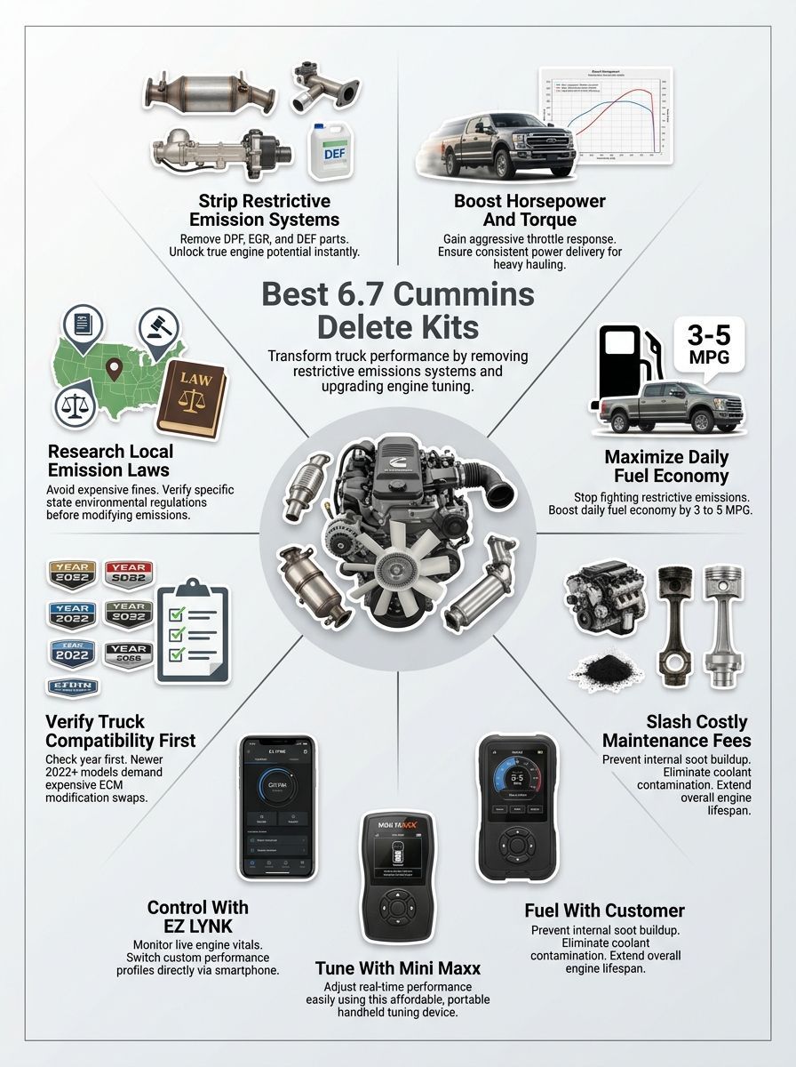 Best 6.7 Cummins Delete Kits