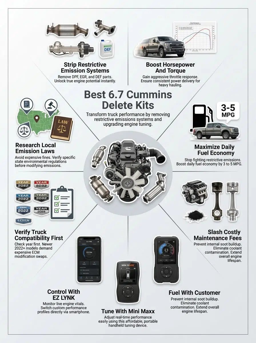 Best 6.7 Cummins Delete Kits