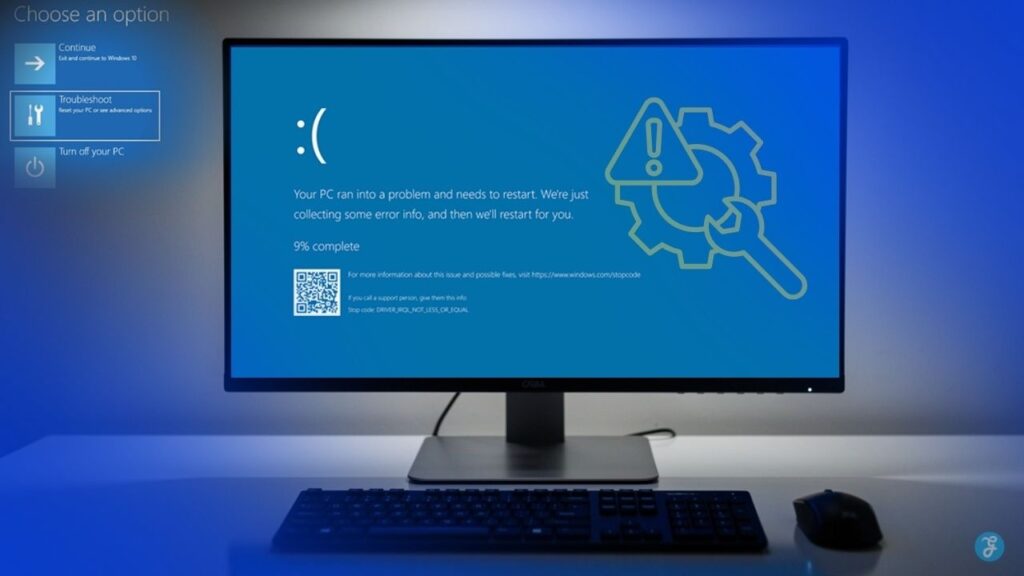 windows Blue Screen Of Death