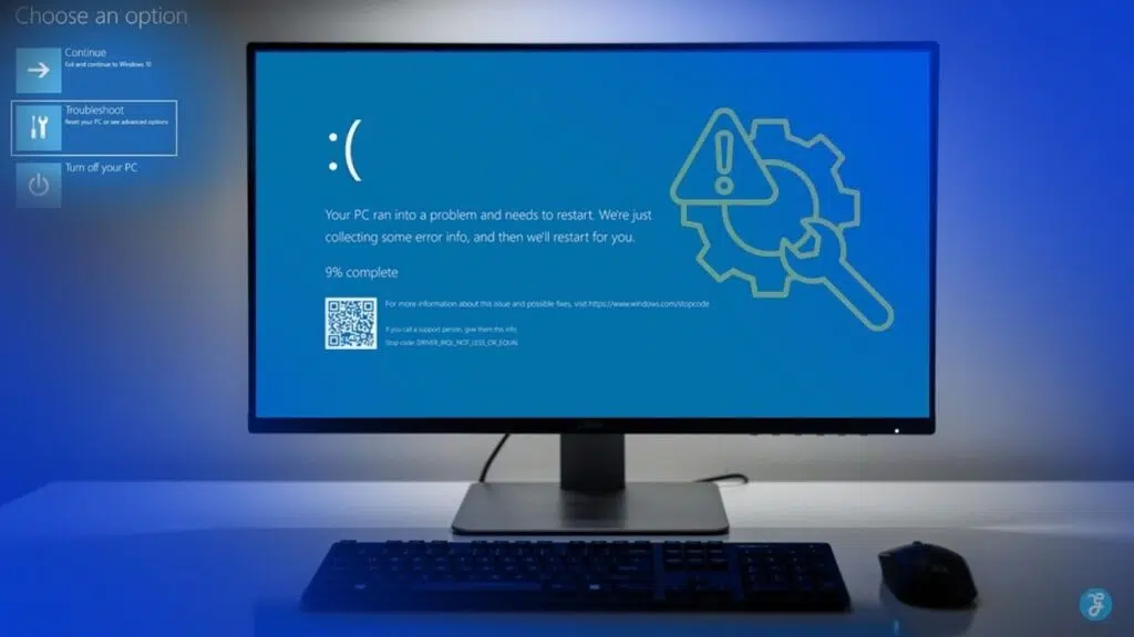 windows Blue Screen Of Death