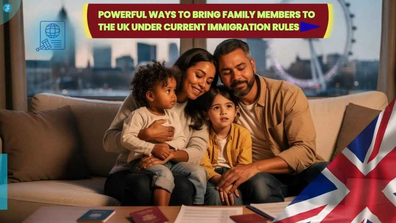 Bring family members to the UK