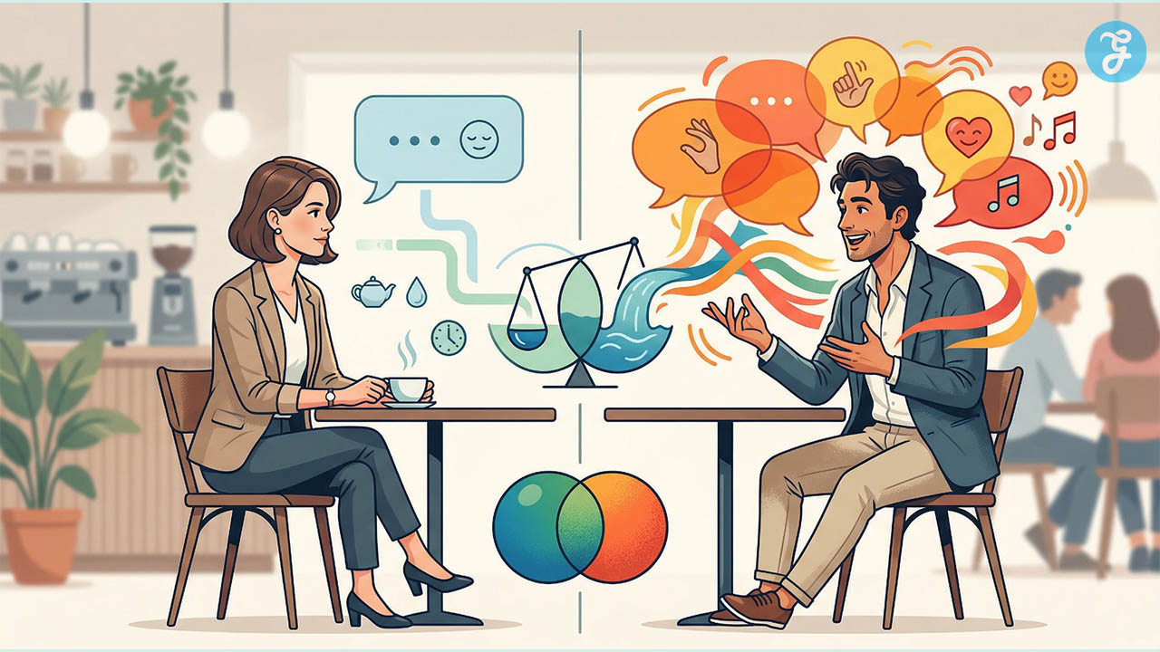 British Silence vs Italian Expression