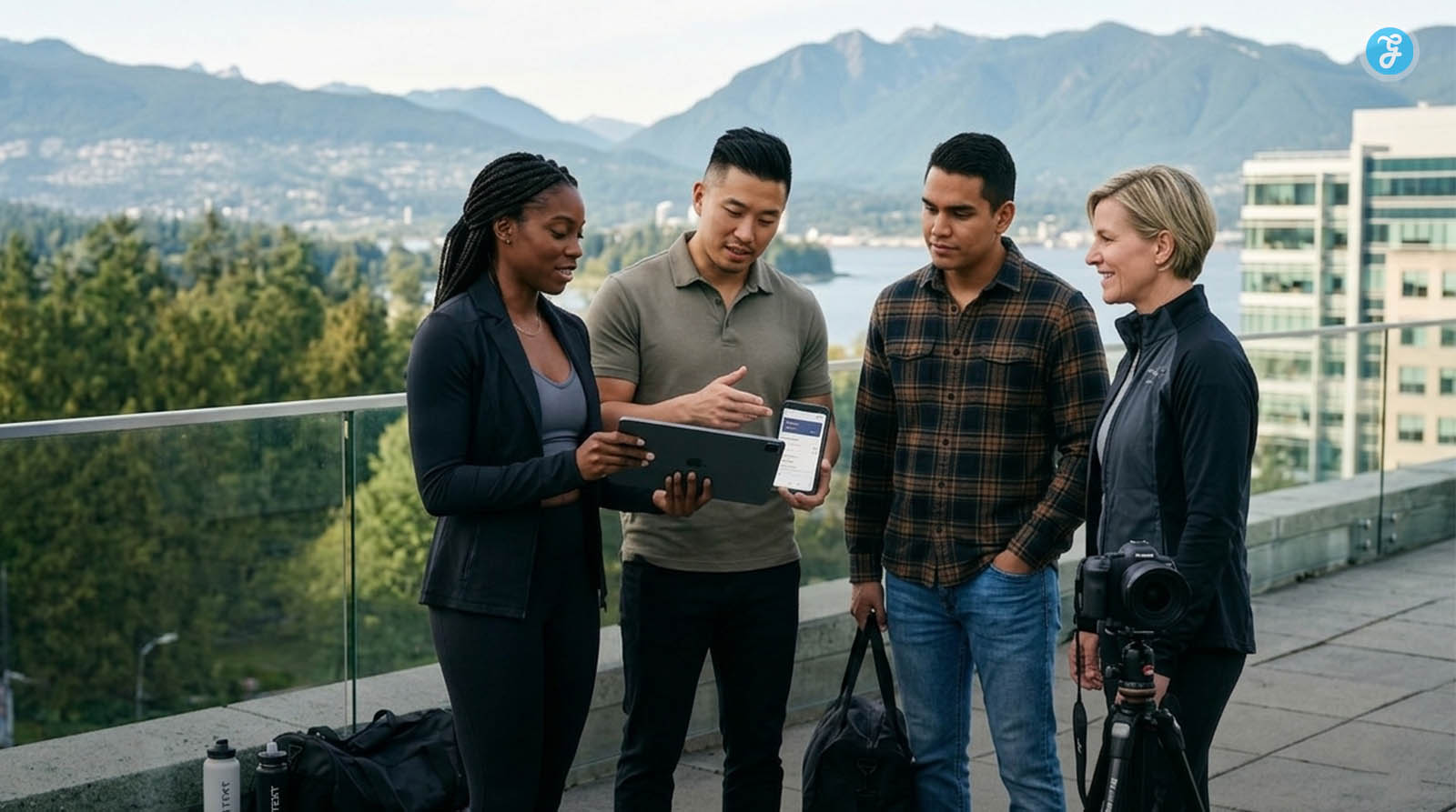 Canadian Fitness Creators Collaborating