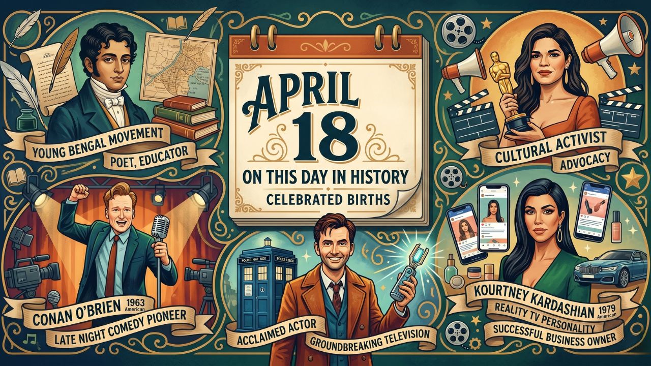 Celebrated Births on April 18