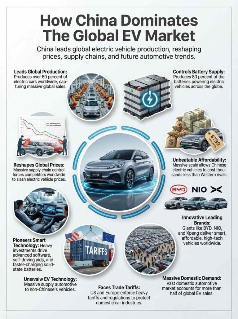 China EV Market Dominance: How China Leads Global EV Growth