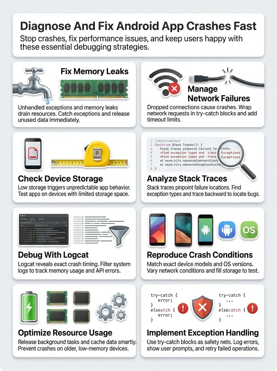 Common Causes of Android App Crashes