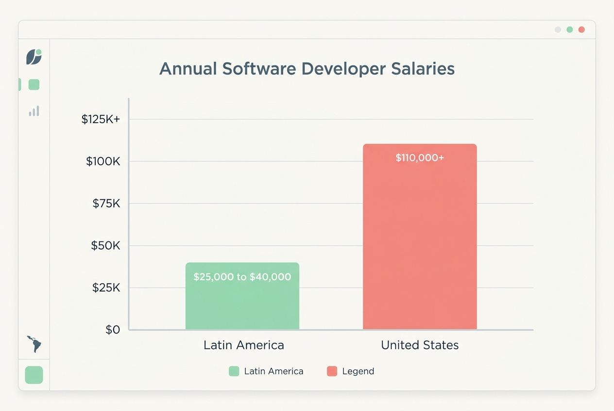 Comparing tech labor costs LATAM vs the US