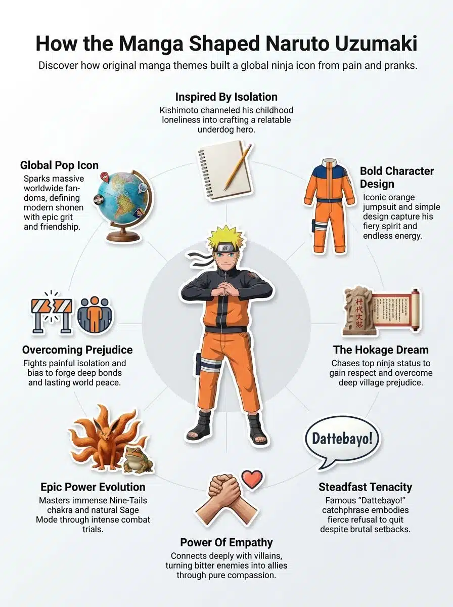 Crafting Naruto Uzumaki in The Manga