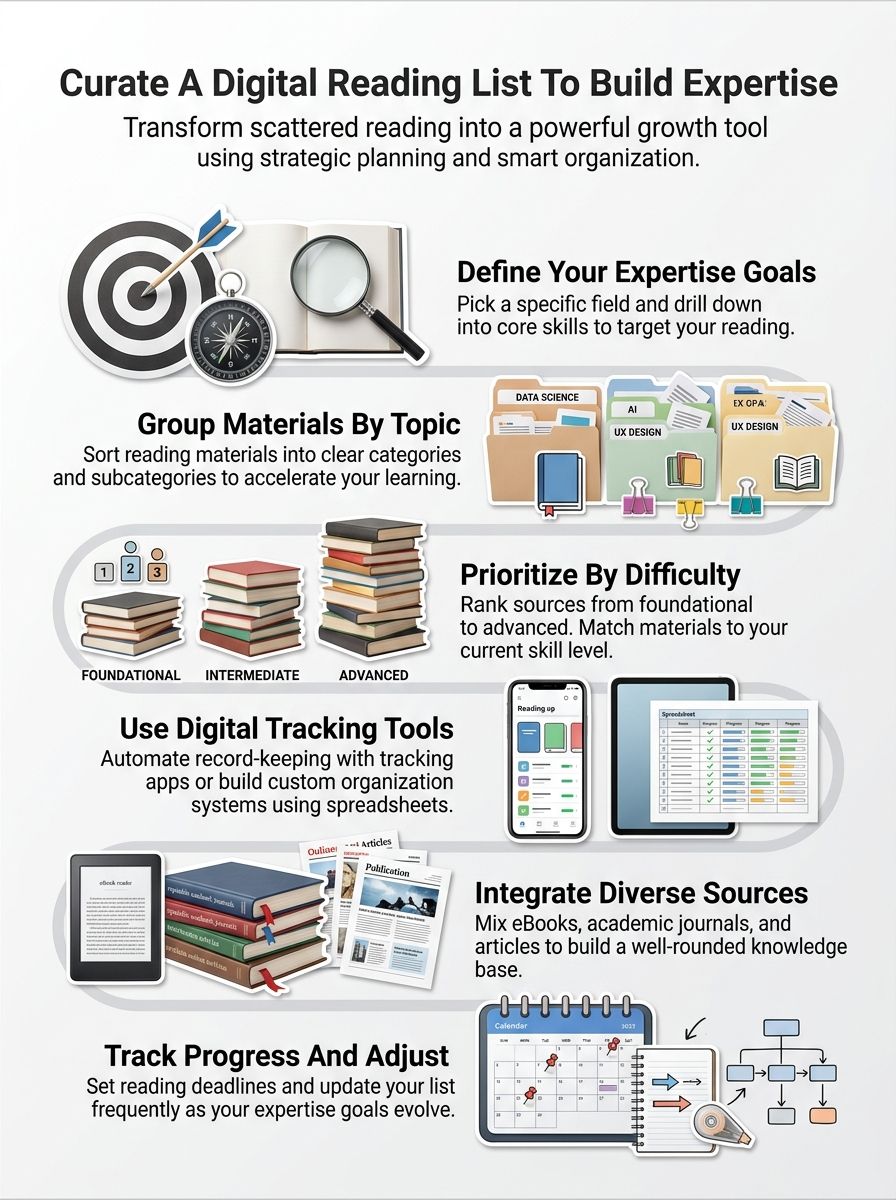 Define Your Expertise Goals-how to curate a digital reading list