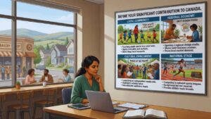 Define Your Significant Contribution to Canada