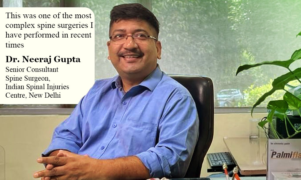 Dr Neeraj Gupta, Spine Surgeon
