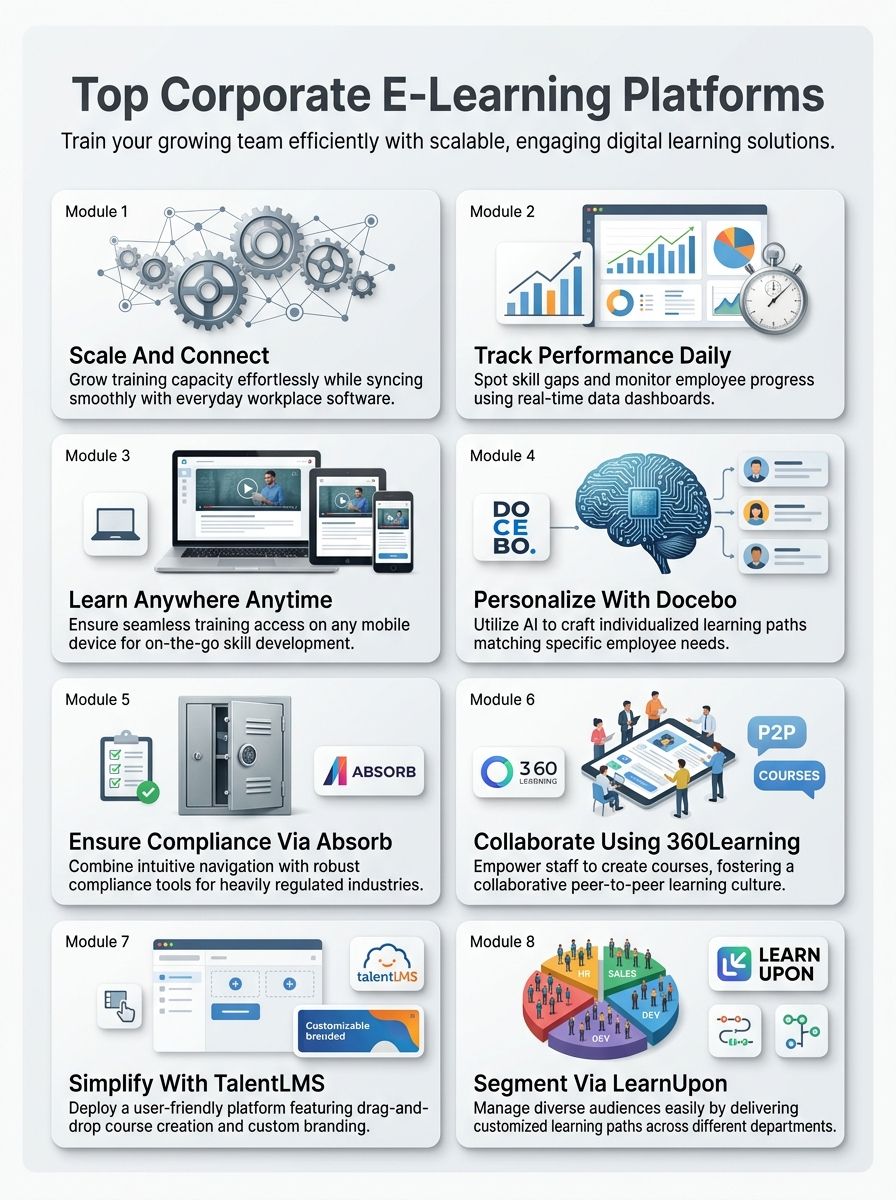 Essential Features of the best corporate E-Learning Platforms