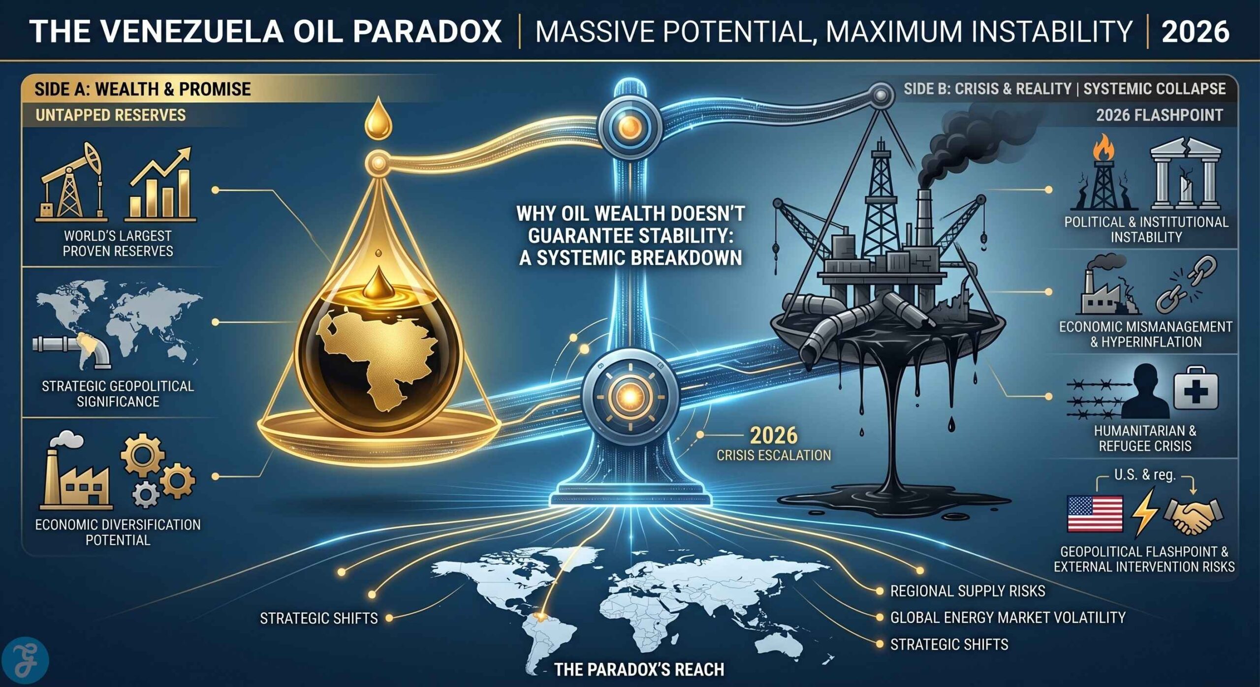 Geopolitical Flashpoints Venezuela oil paradox
