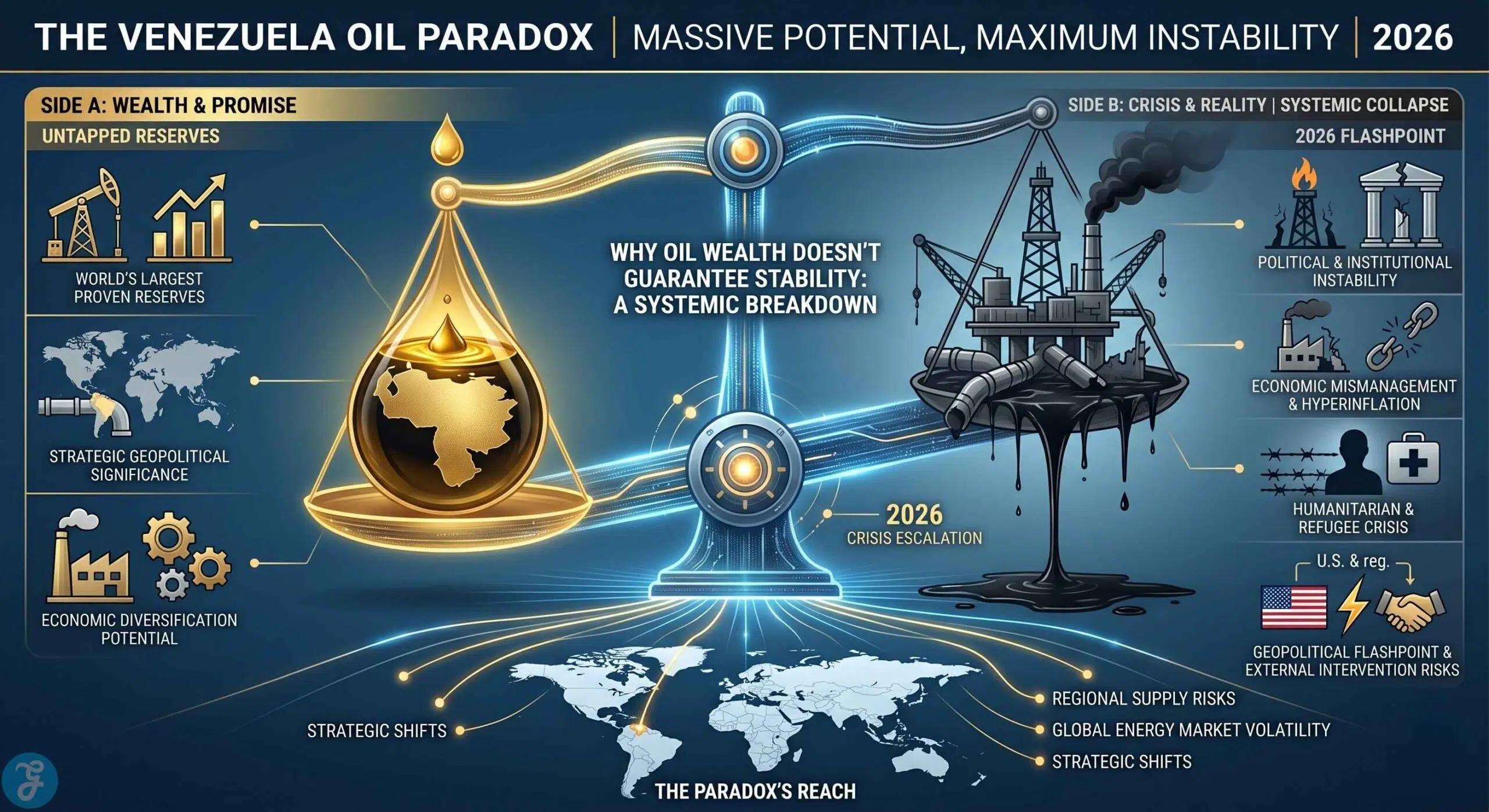 Geopolitical Flashpoints Venezuela oil paradox