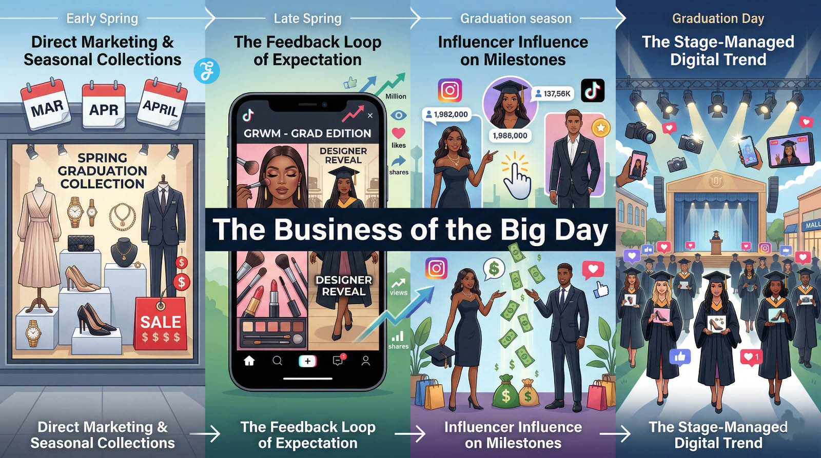 Graduation Fashion: The Business of the Big Day