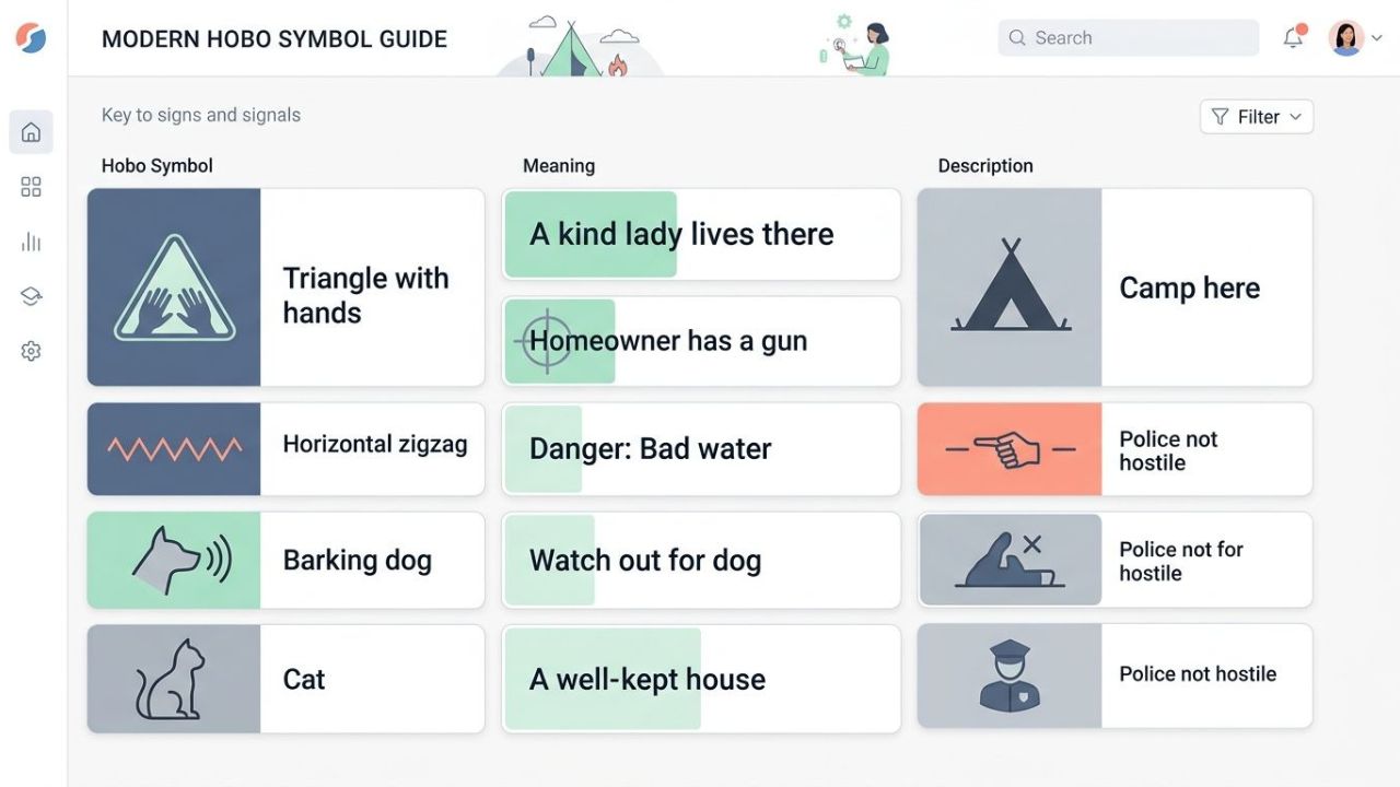 Hobo Symbols and Their Meanings