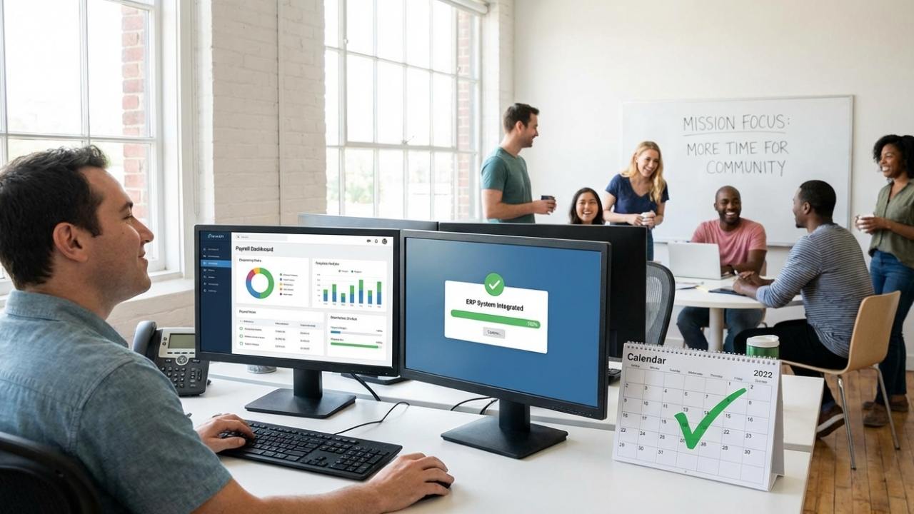 Save a Day on Payroll: Non-Profit ERP Integration
