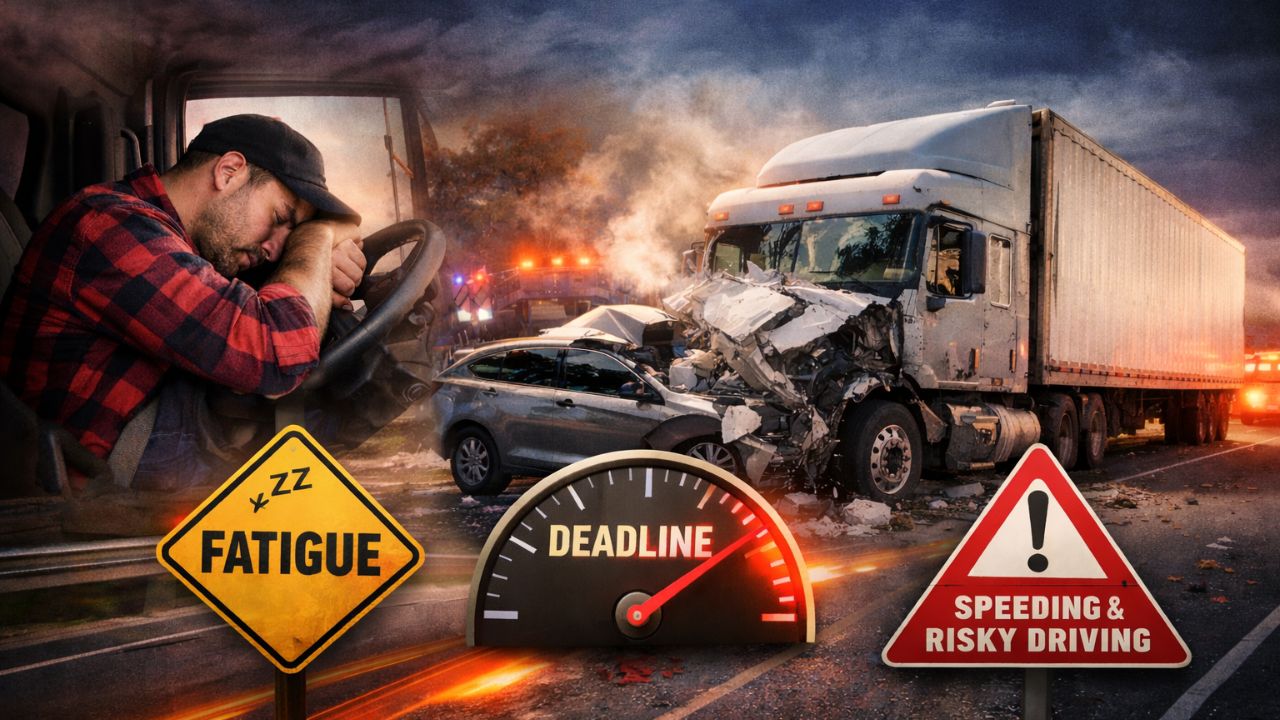 How Delivery Schedules Contribute to Truck Accidents