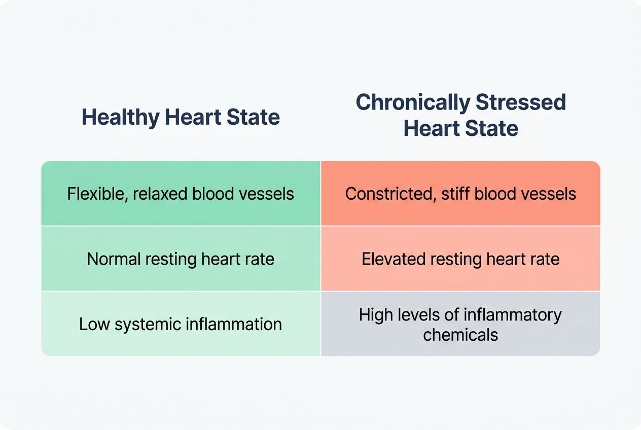 Impacts on the cardiovascular system-chronic stress effects