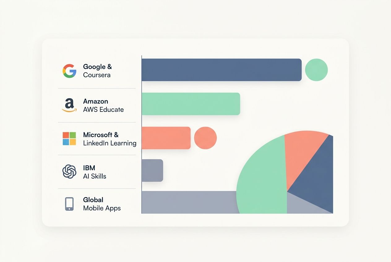 Industry investments in online training platforms-closing the global skills gap online education