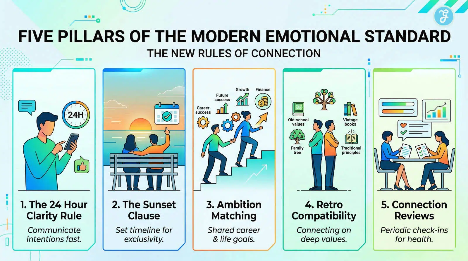 Intentional Dating: Five Pillars of the Modern Emotional Standard
