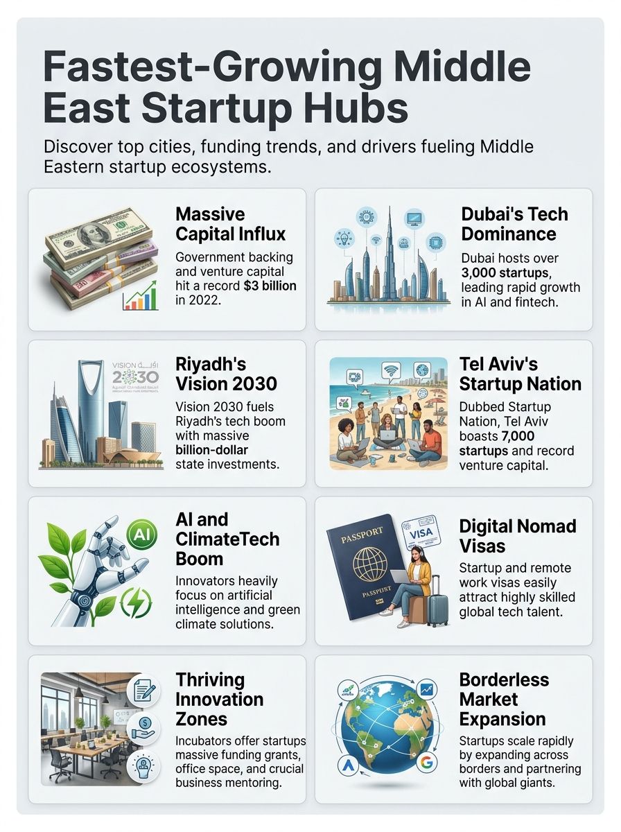 Key Factors Driving Growth in Startup Hub in the middle east