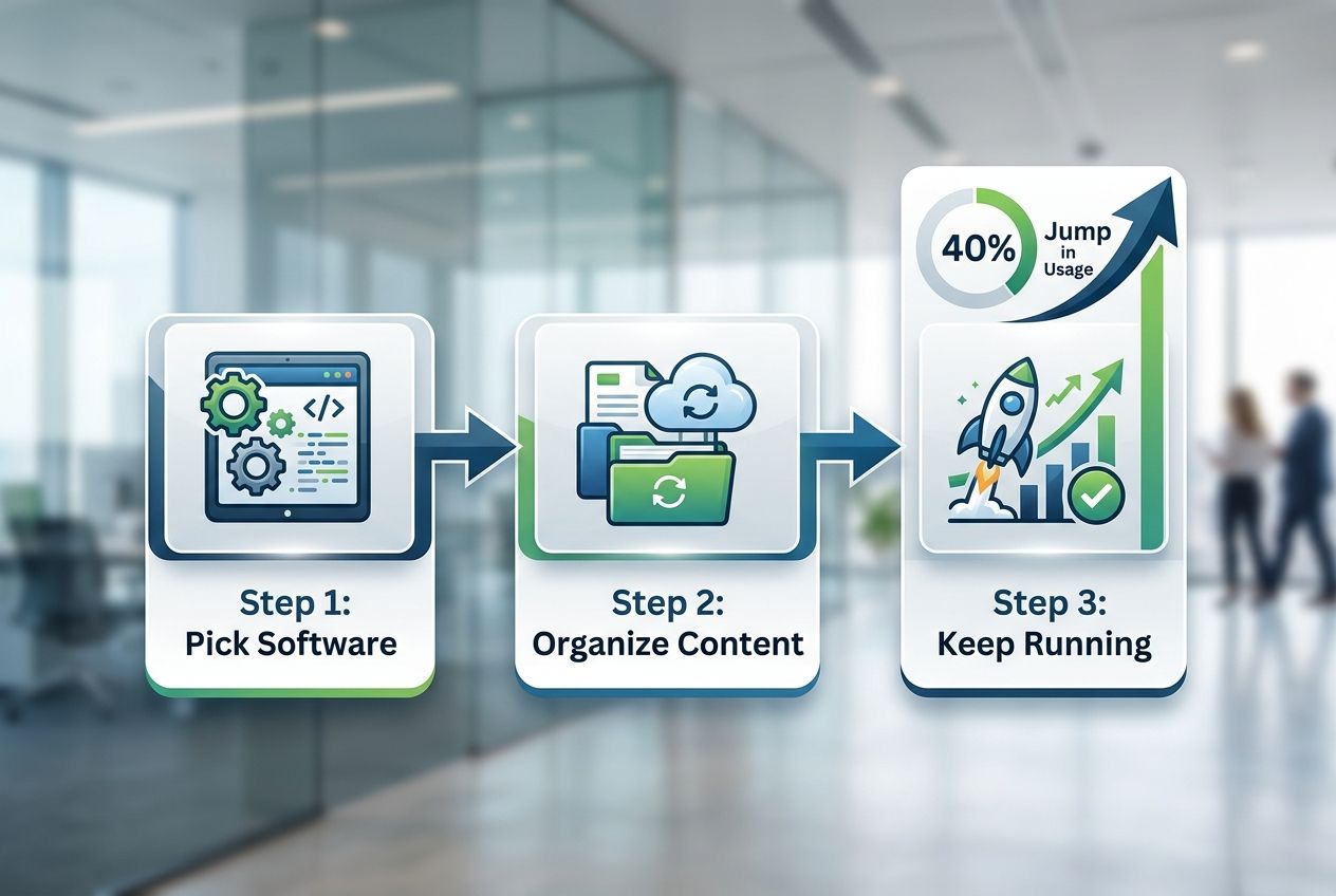 Key Steps of how to Build an E-Library