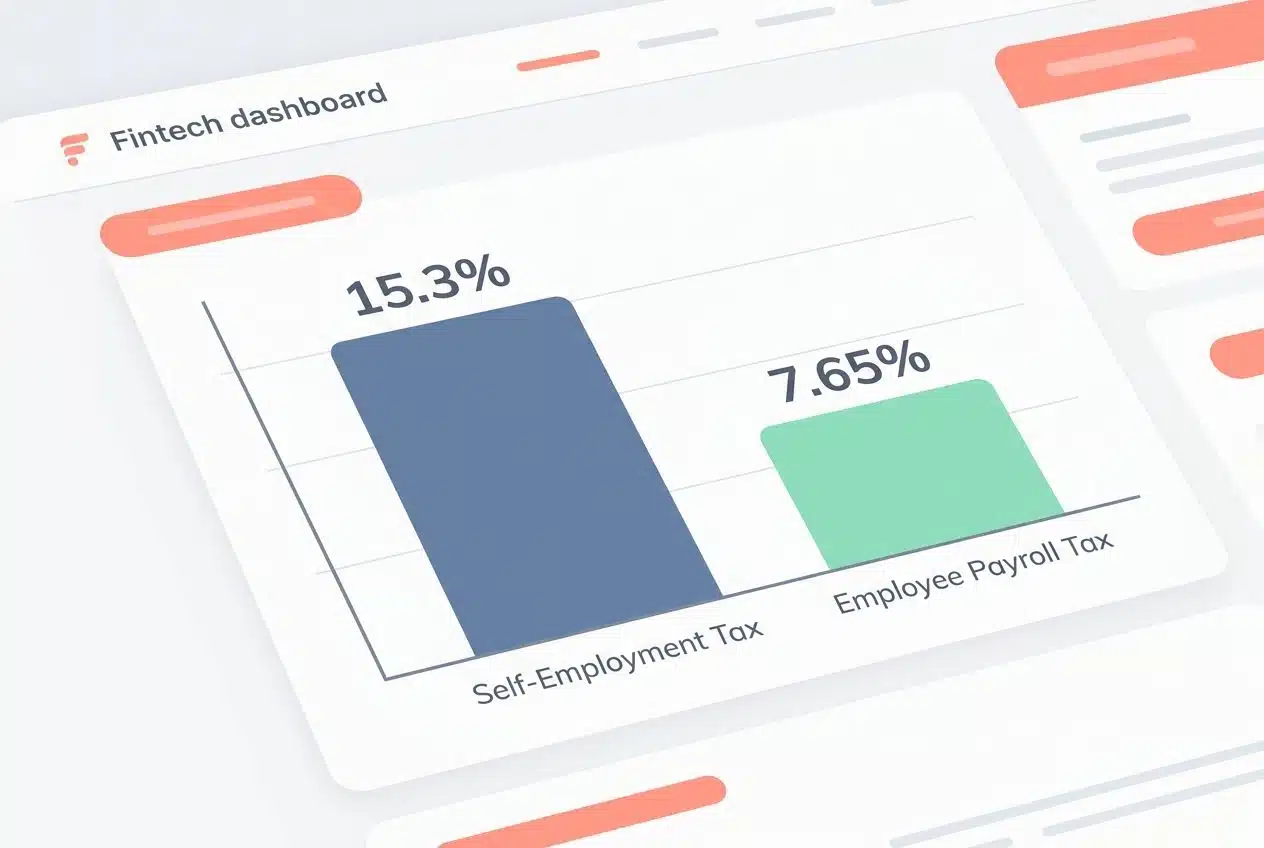 Key differences between the self-employment tax and the employee payroll tax