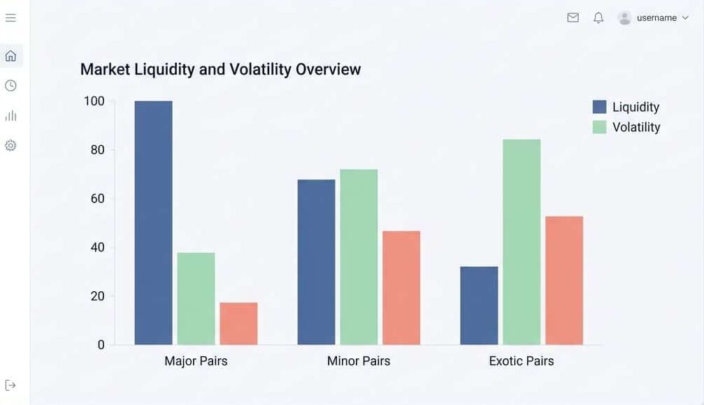 Liquidity and Volatility of the best currency pairs to trade