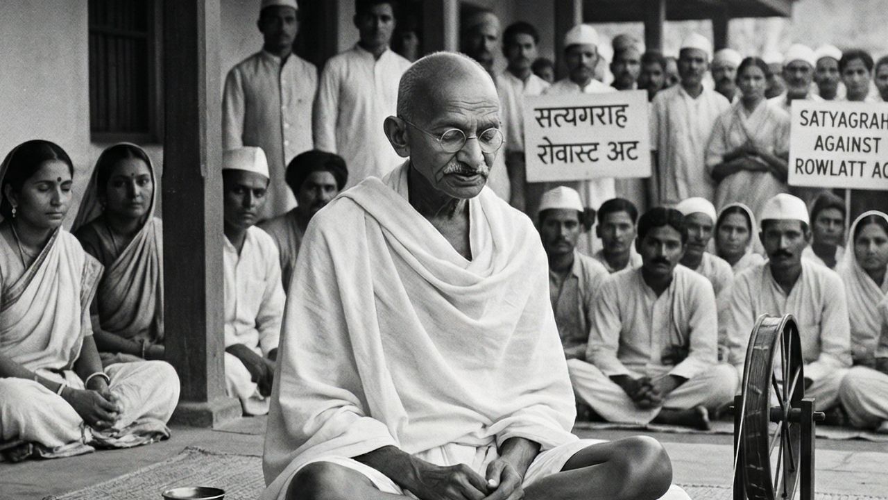 Mahatma Gandhi's Nationwide Fast