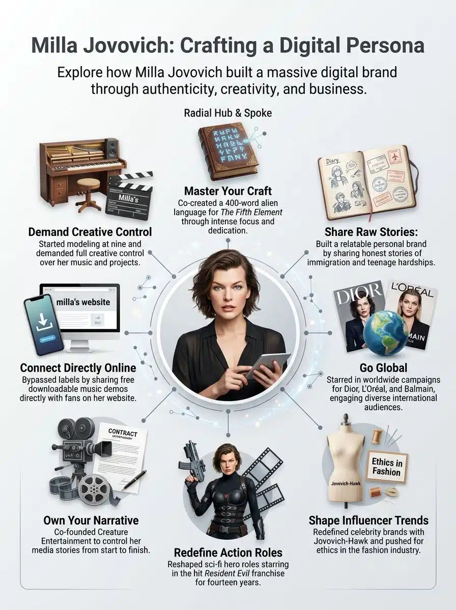 Mila Volovich’s Digital Persona