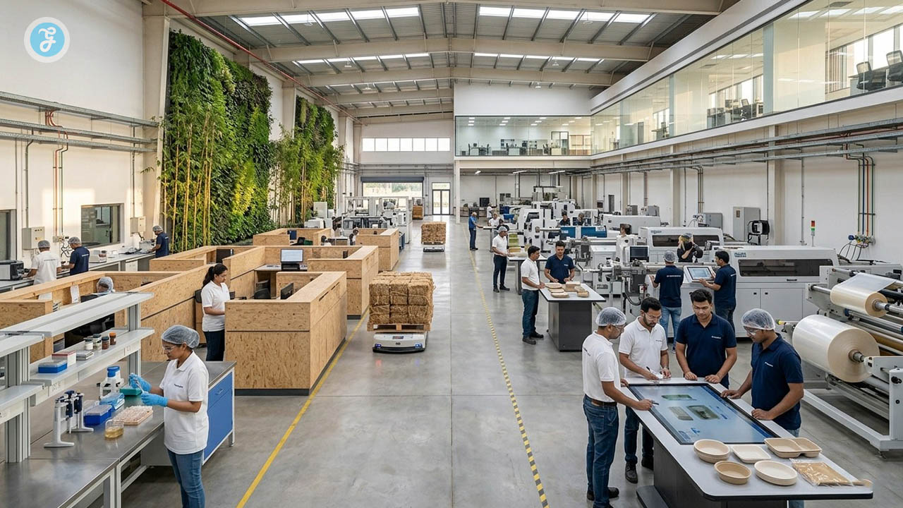 Modular, Oil-Resistant Tableware