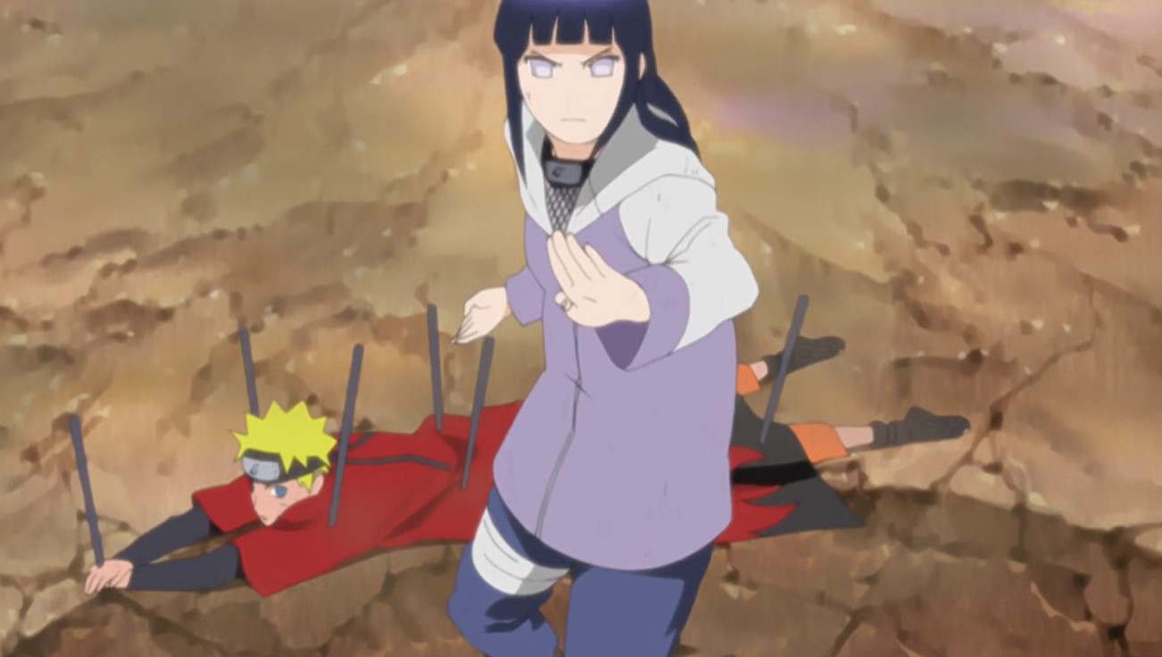 Naruto Recognizes Hinata's Courage in the Pain Arc