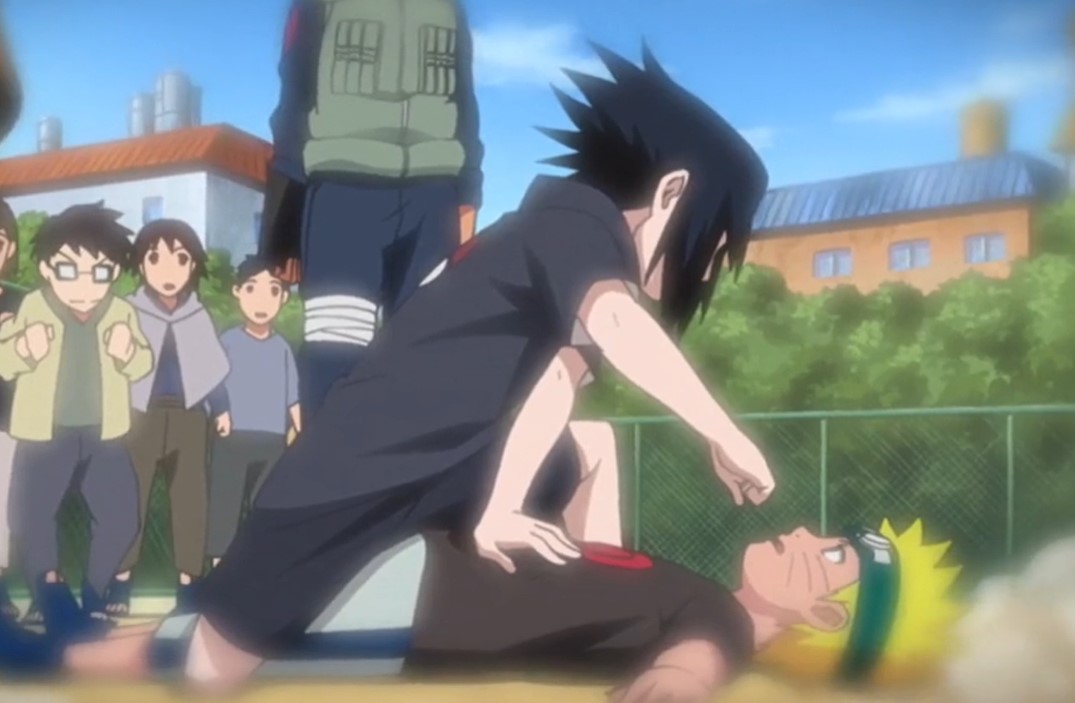 Naruto Uzumaki And Sasuke Uchiha rivalry