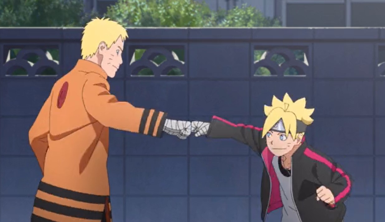 Naruto Uzumaki In Boruto as father