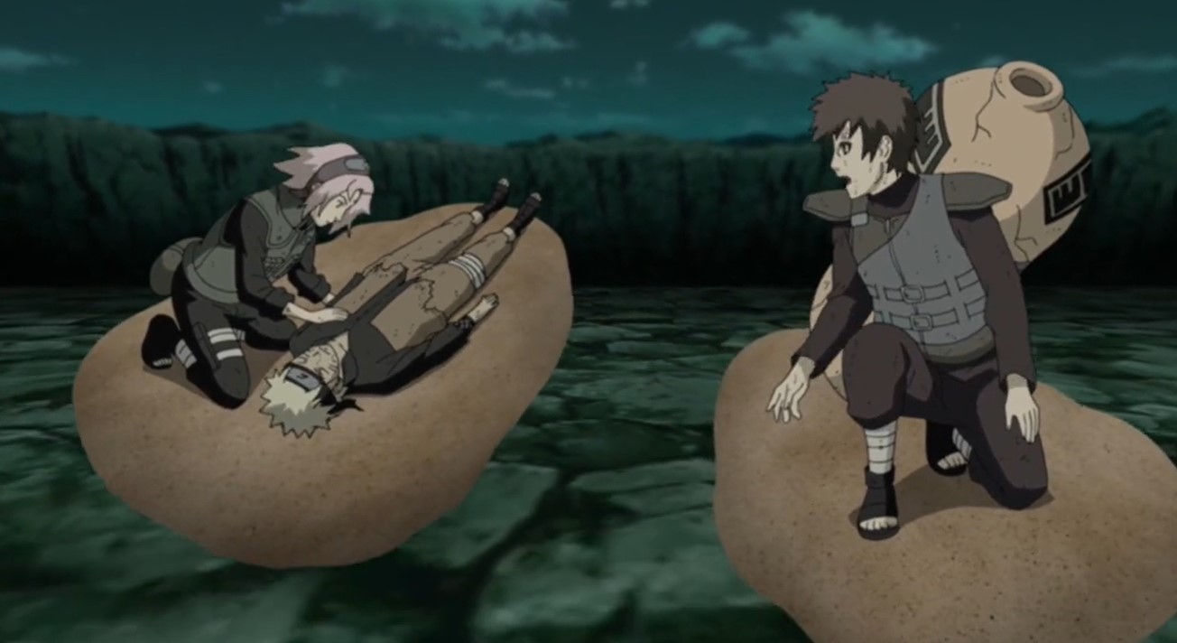 Naruto and Sakura in the Blank Period