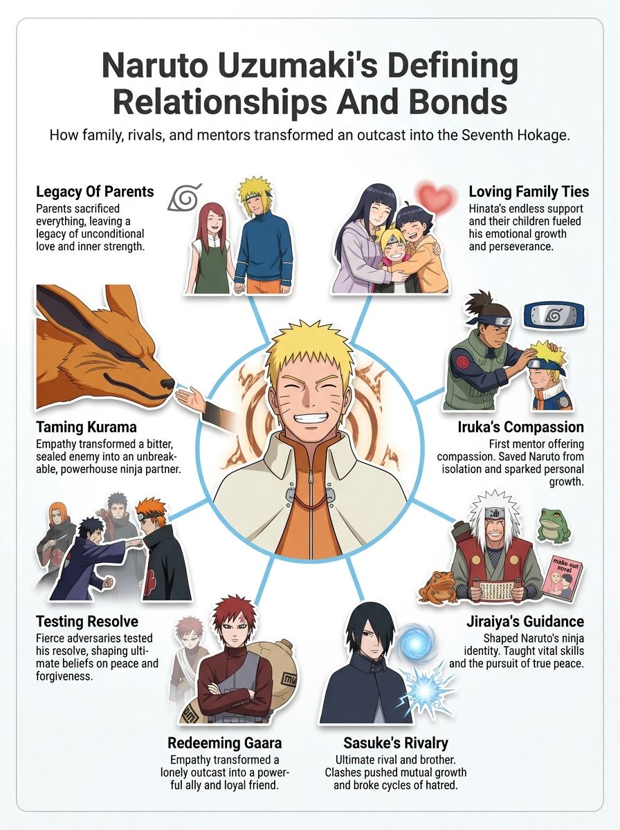 Naruto’s Guidance from Mentors and Teachers